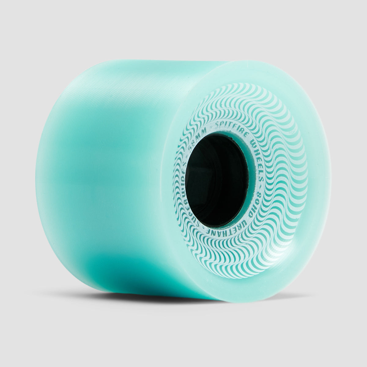 Spitfire Superwide 80HD Skateboard Wheels Seafoam Blue 58mm