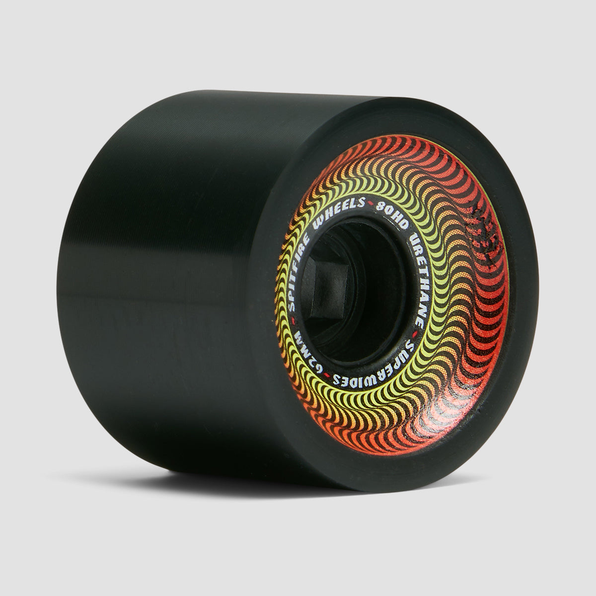 Spitfire Superwides 80HD Skateboard Wheels Black 62mm