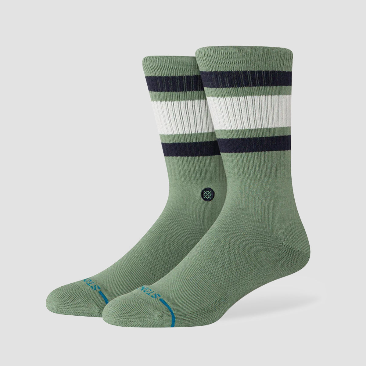 Stance Boyd Crew Socks Military Green