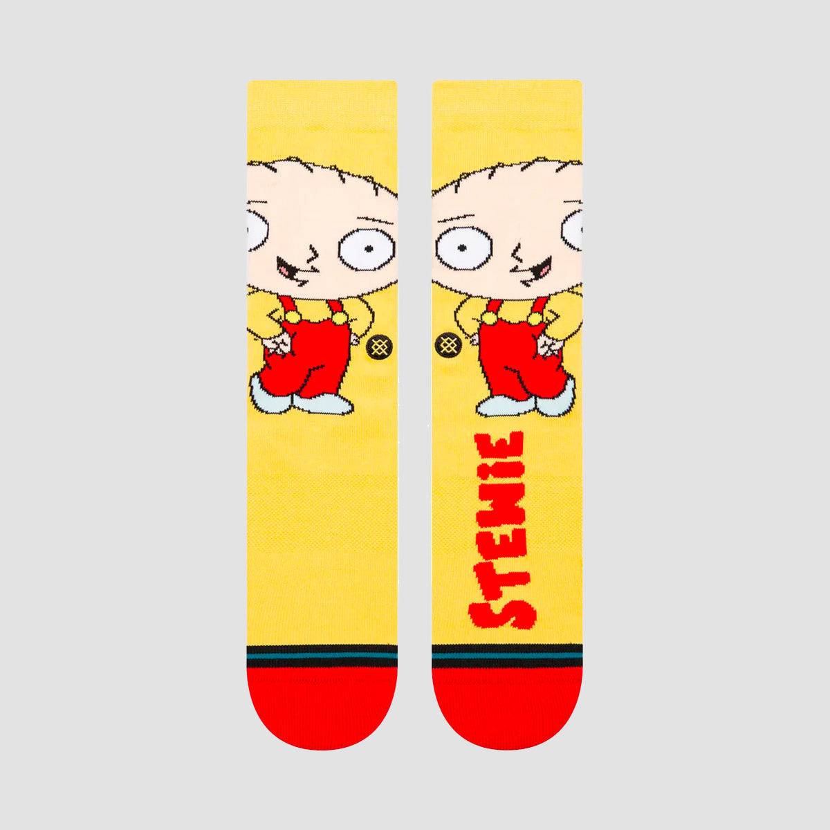 Stance Family Guy Stewie Crew Socks Yellow