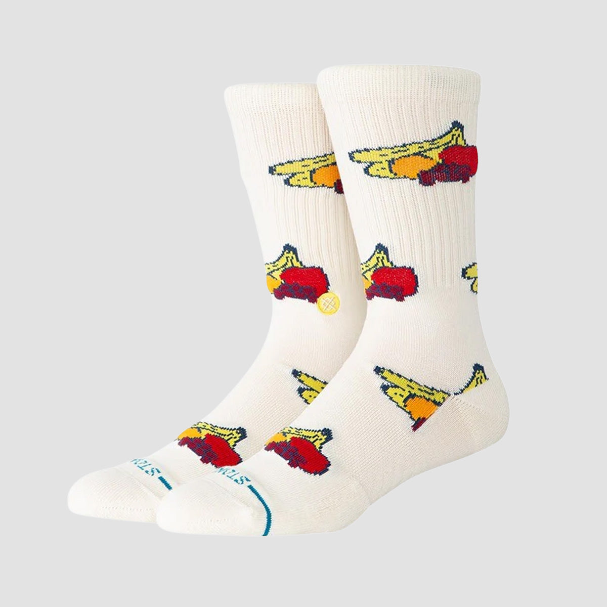 Stance Fruits Crew Socks Canvas