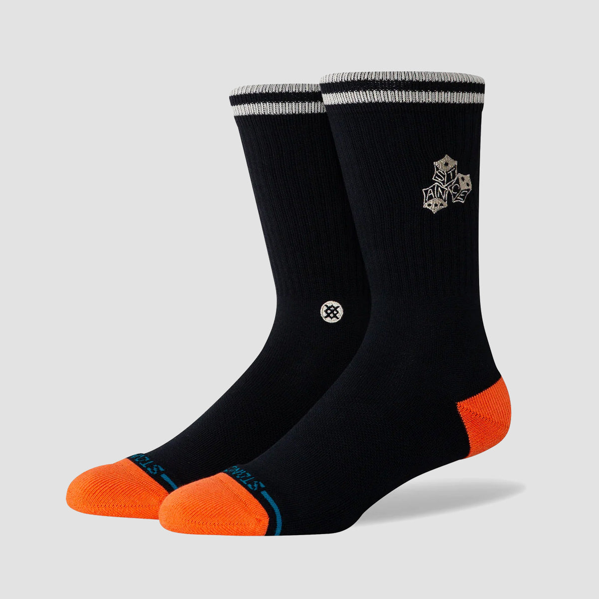 Stance High Roller Crew Socks Black