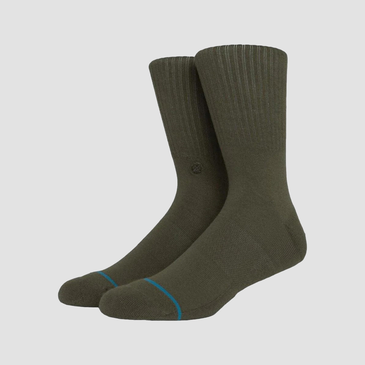 Stance Icon Crew Socks Green