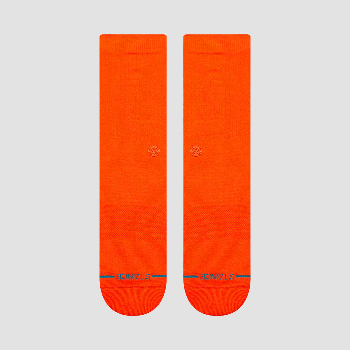 Stance Icon Crew Socks Tomato