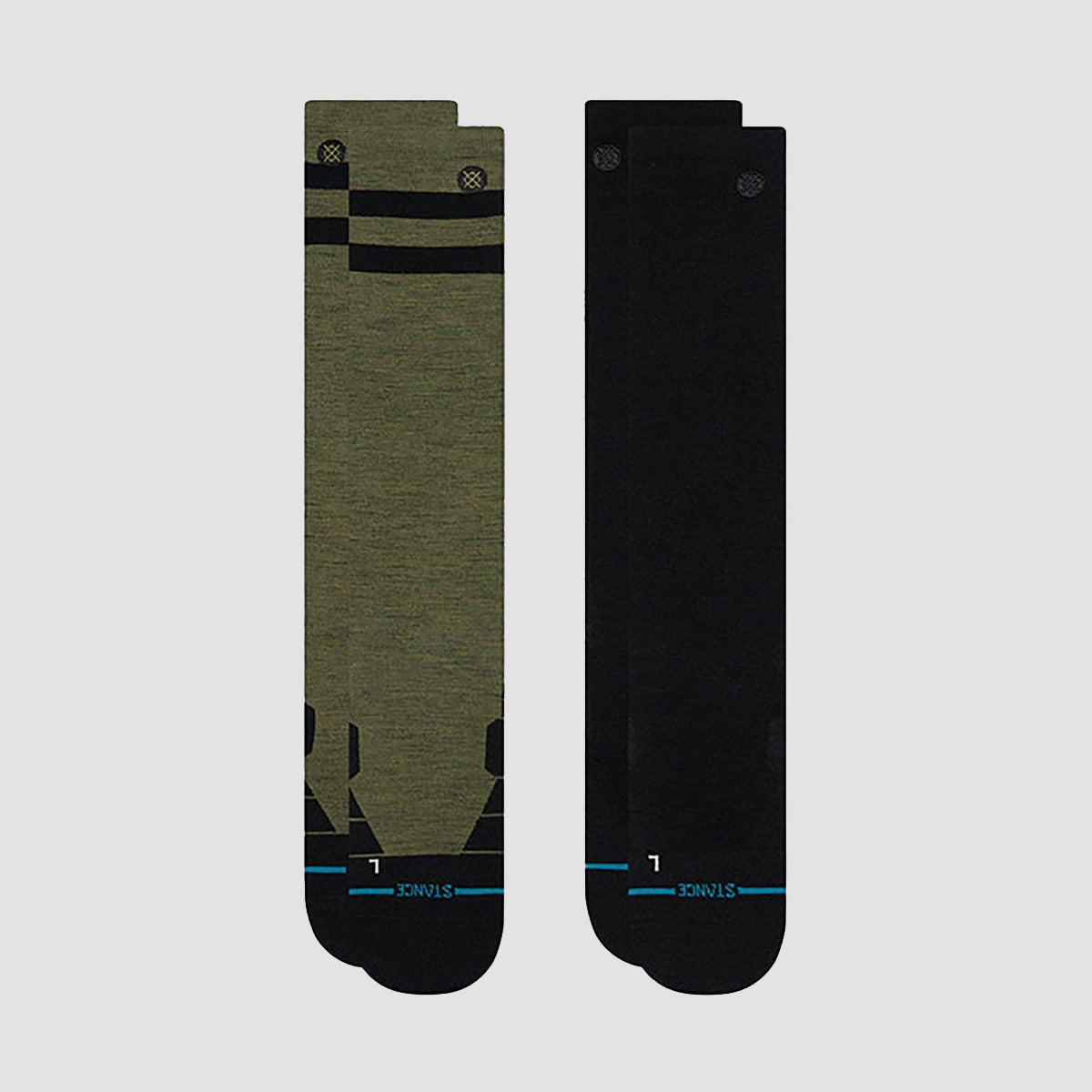 Stance Joven UL Wool Snow Socks 2 Pack Olive