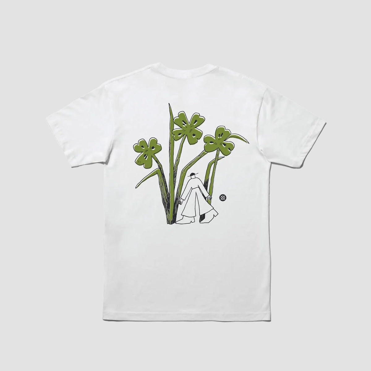 Stance Lucky Rainbow T-Shirt White