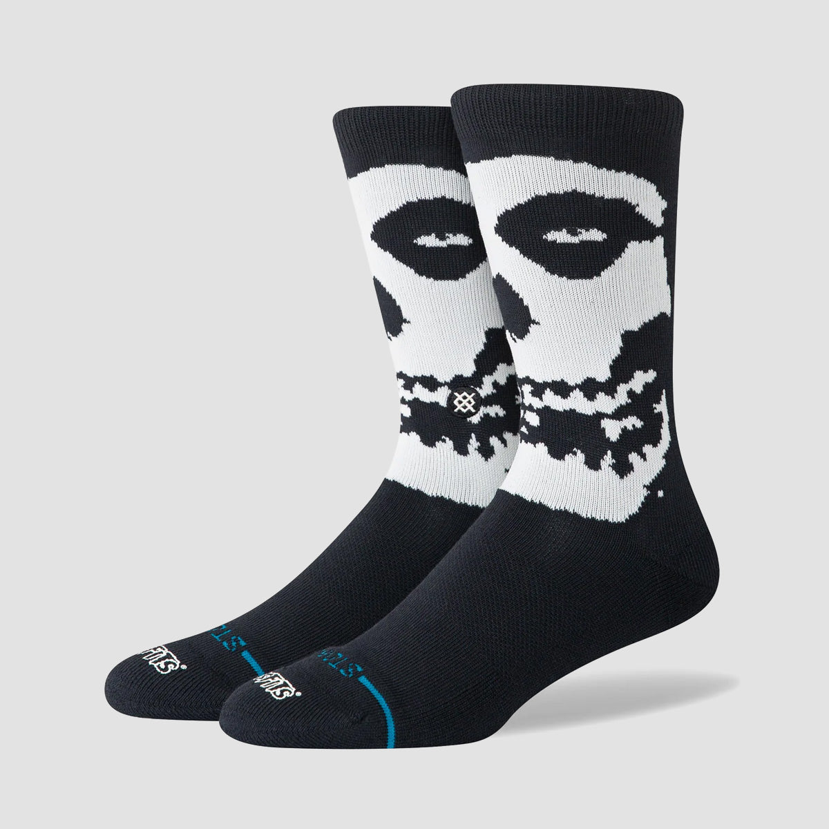 Stance Misfits Beware Crew Socks Black