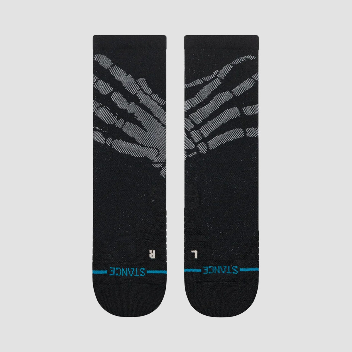 Stance Misfits Hands X Performance Crew Socks Black
