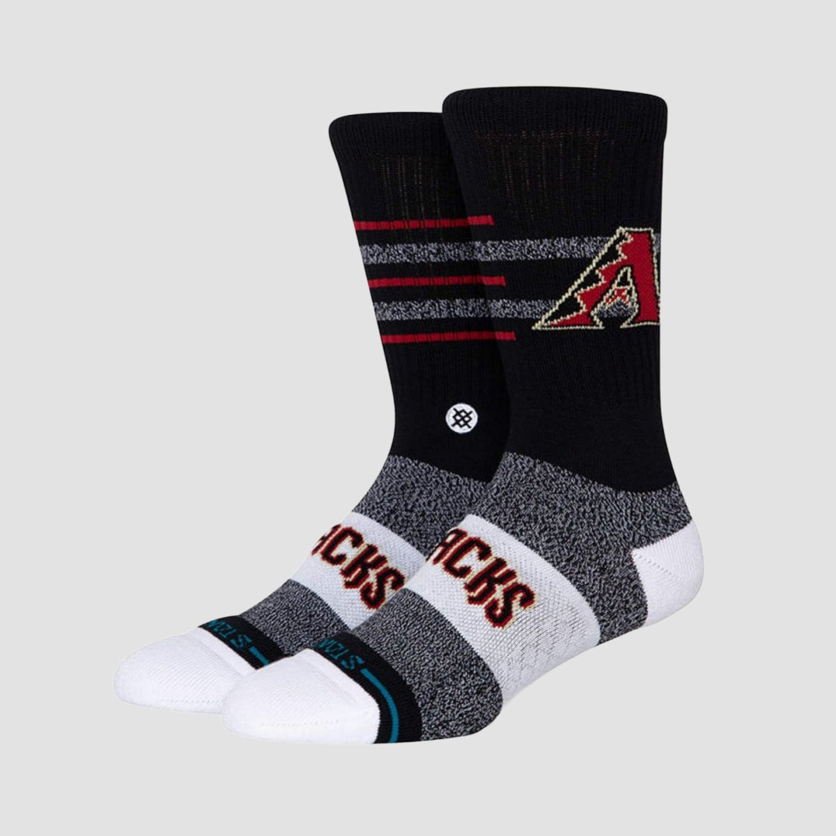 Stance MLB Arizona Diamondbacks Closer Crew Socks Black