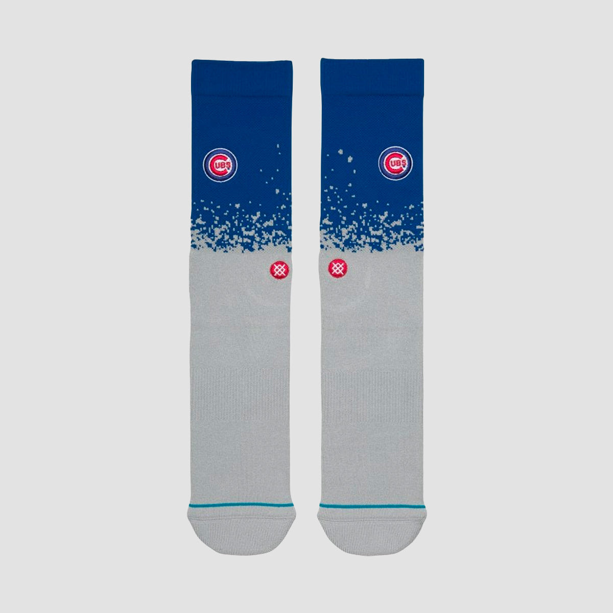 Stance MLB Fade Chicago Cubs Crew Socks Blue