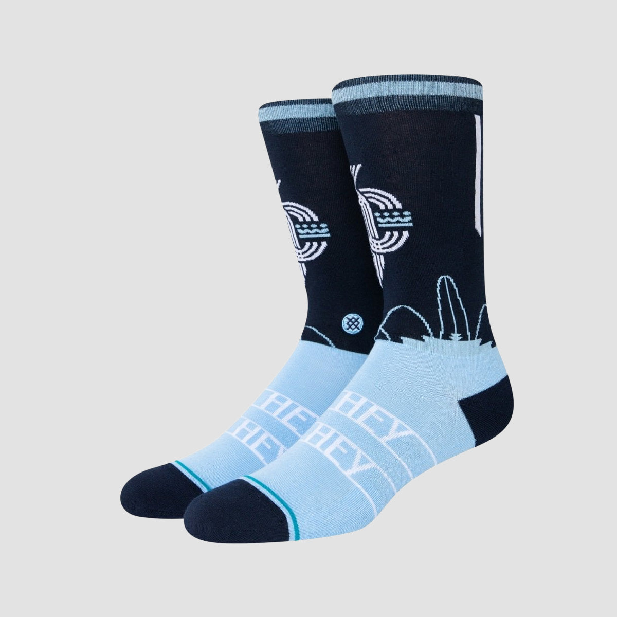 Stance MLB Kansas City Royals City Connect Crew Socks Navy