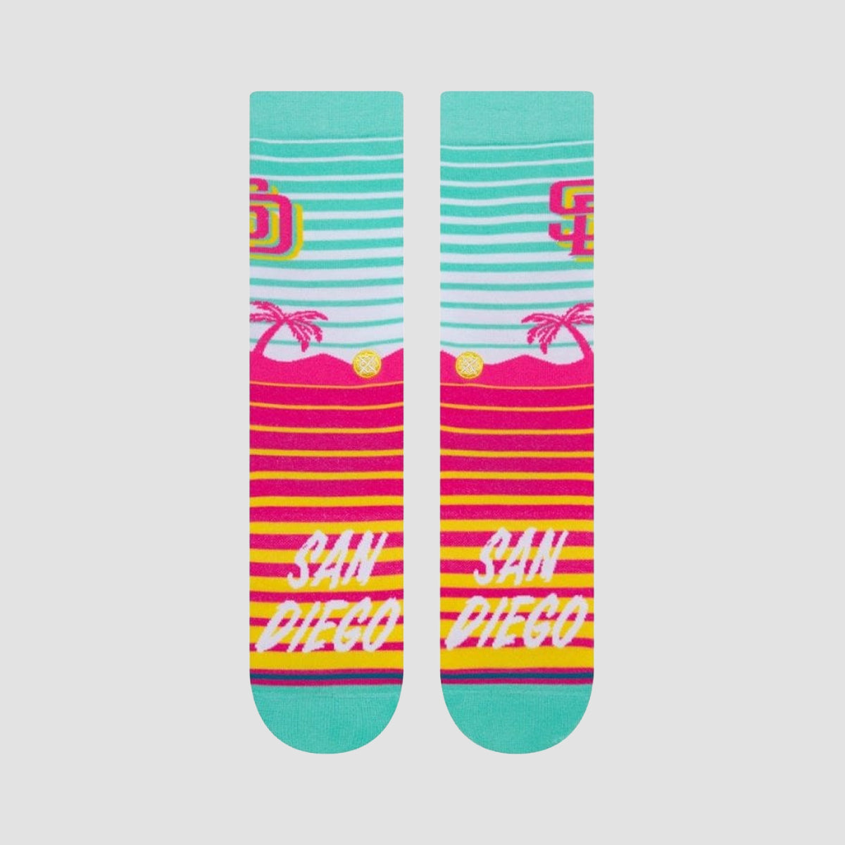 Stance MLB San Diego PadresPadres City Connect Crew Socks Teal