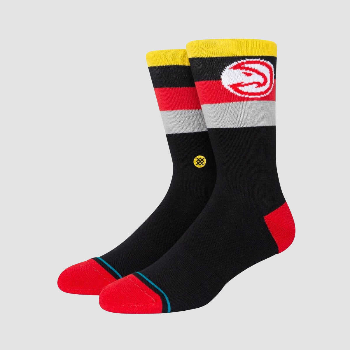 Stance NBA Atlanta Hawks ST Crew Socks Black