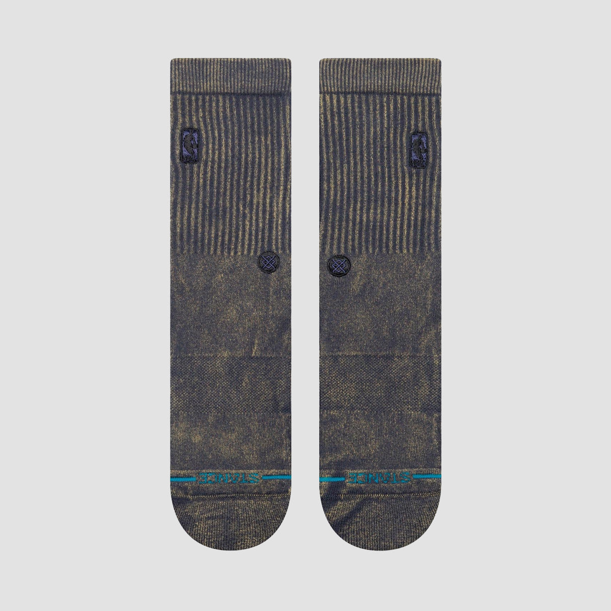 Stance NBA Logoman Wash Crew Socks Navy