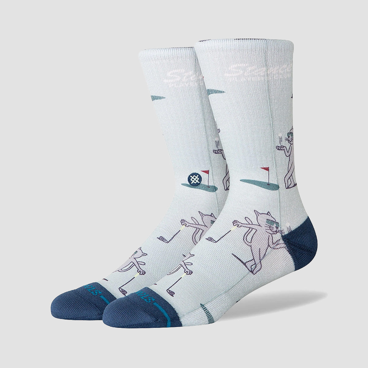 Stance Players Club Crew Socks Green