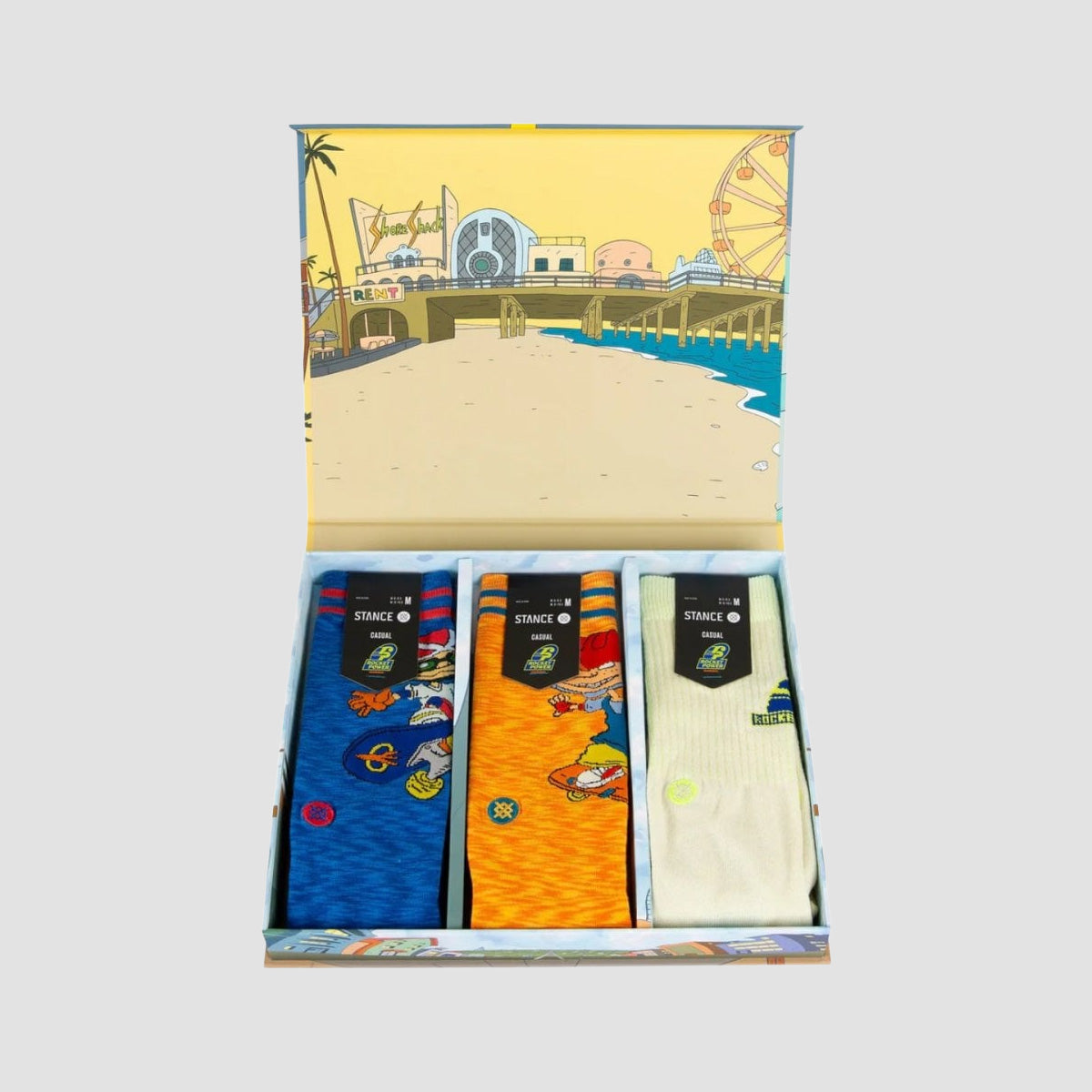 Stance Rocket Power Box Set Socks Indigo