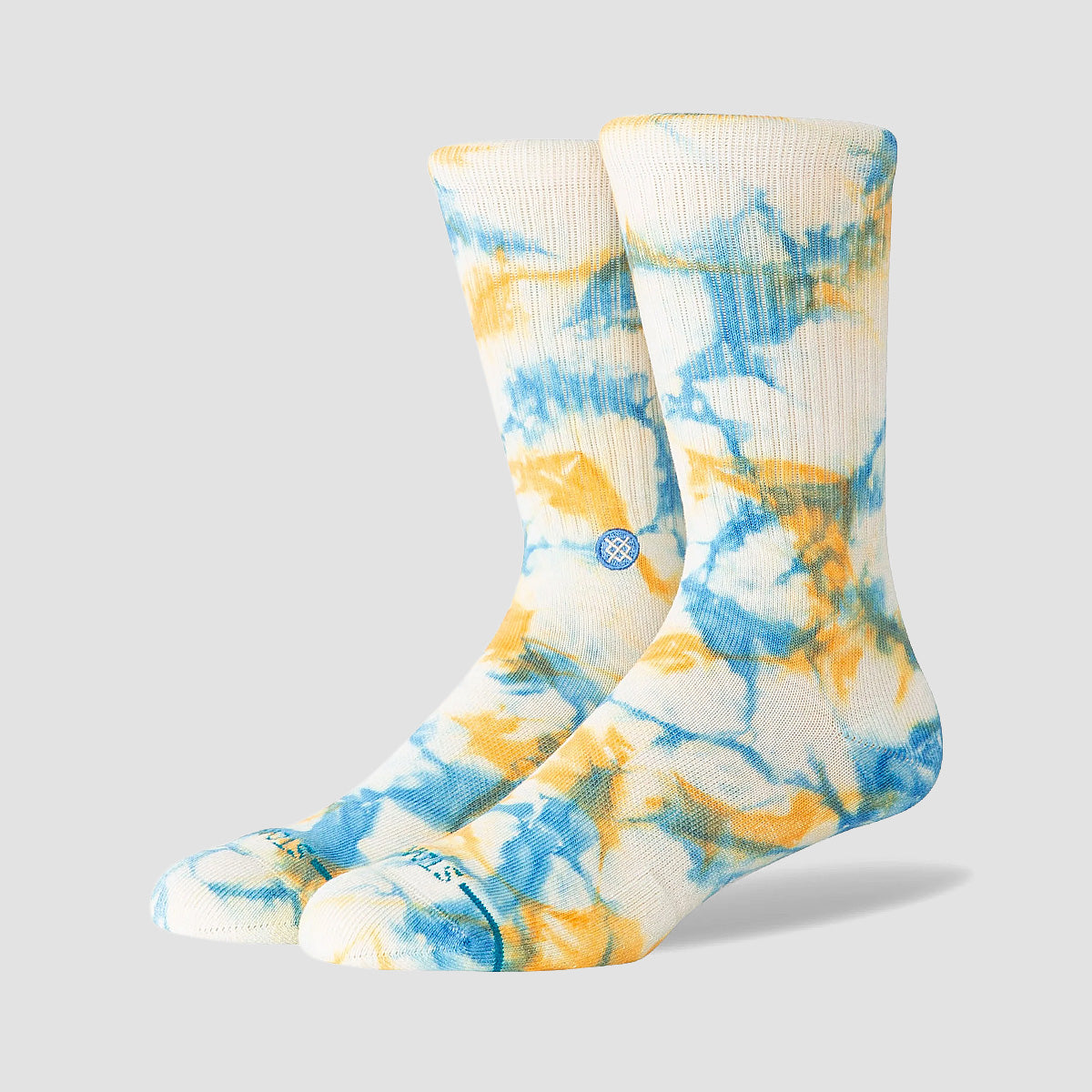 Stance Spotty Dye Crew Socks Mango