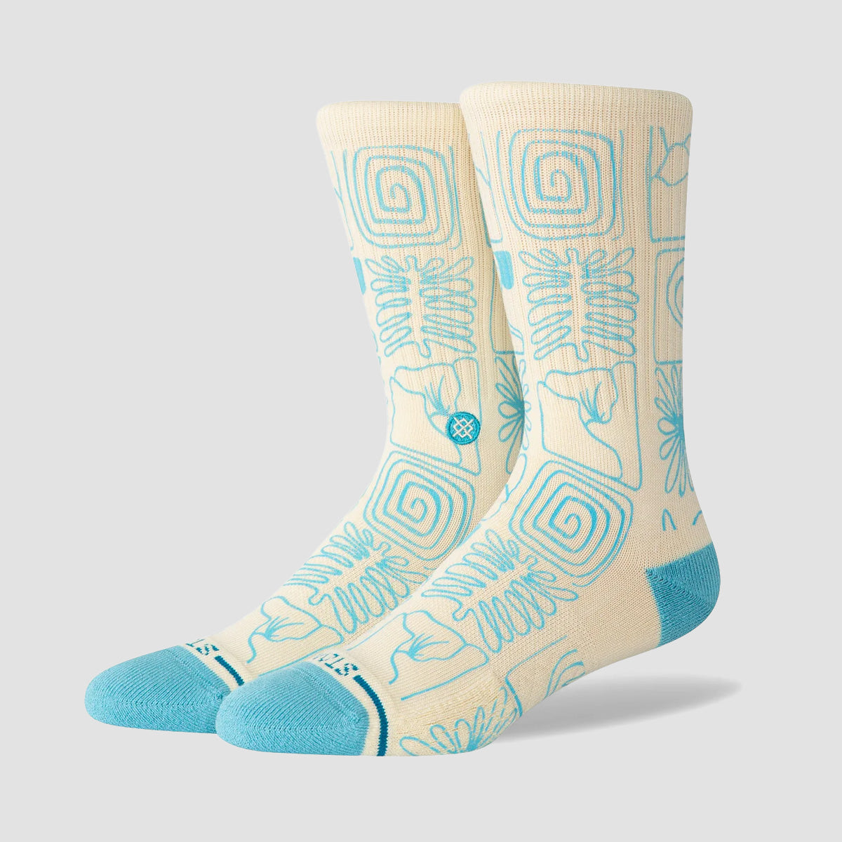 Stance Tested Everywhere Crew Socks Canvas