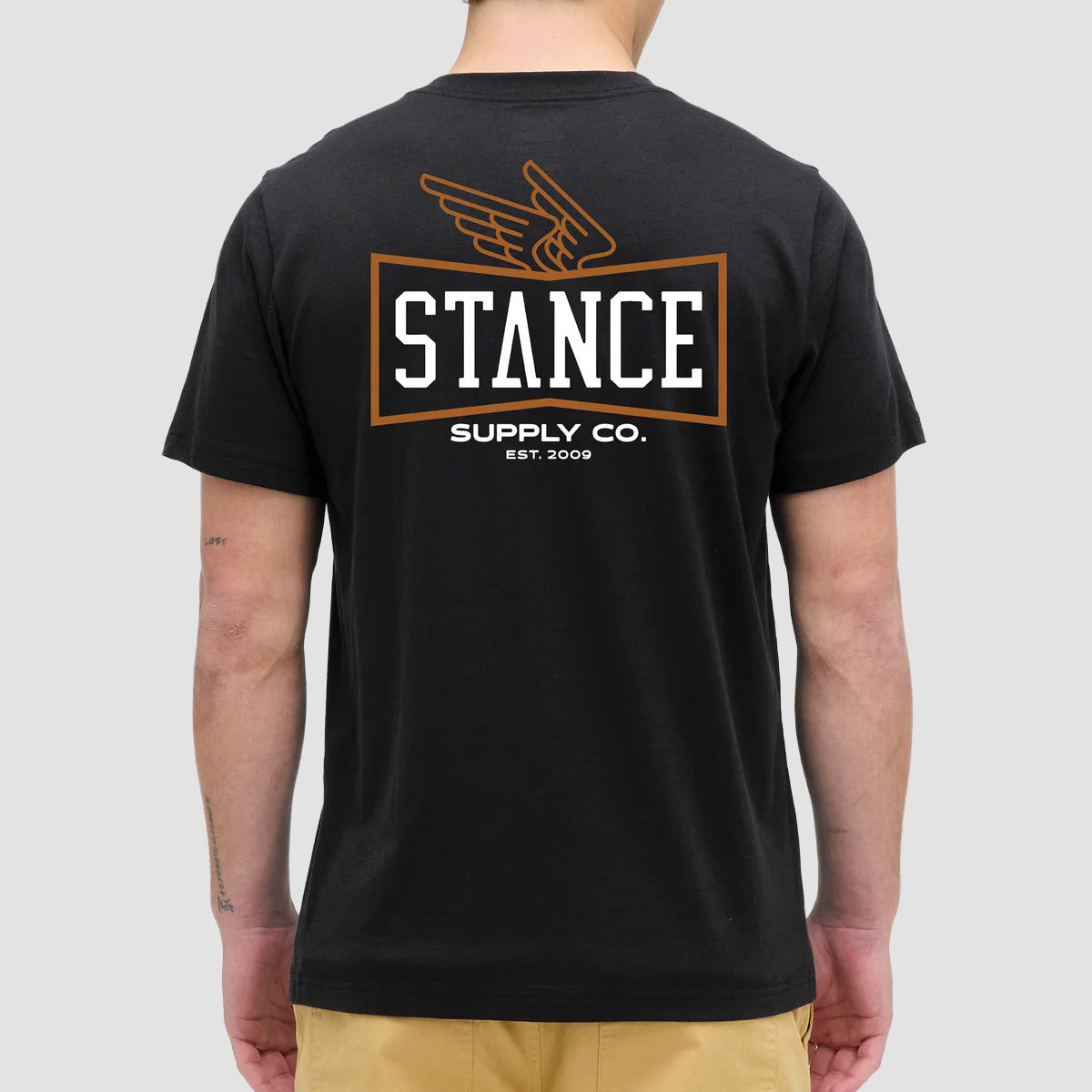 Stance Winged T-Shirt Black