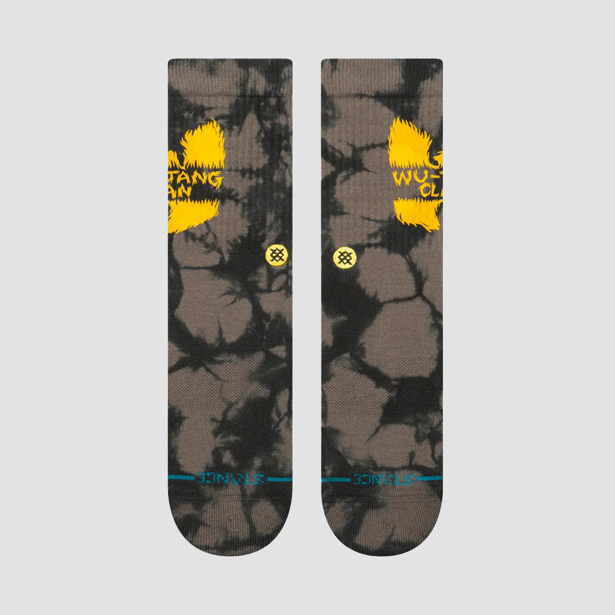 Stance Wu Tang Clan Shaolin Slums Crew Socks Black