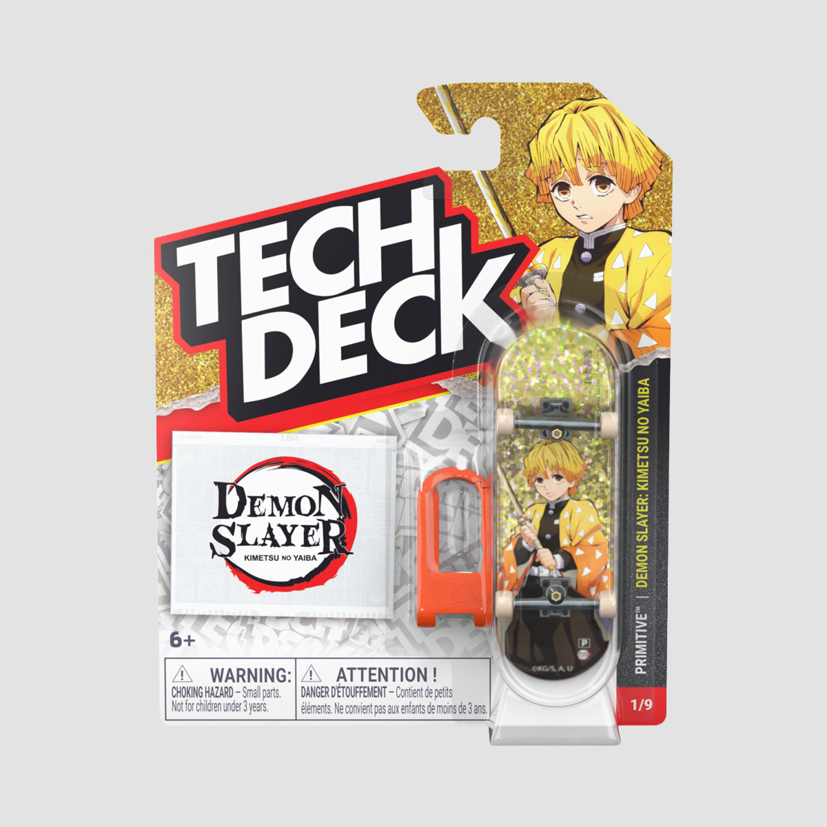 Tech Deck 96mm Entertainment Series (M04) Fingerboard - Primitive Demon Slayer 1/9