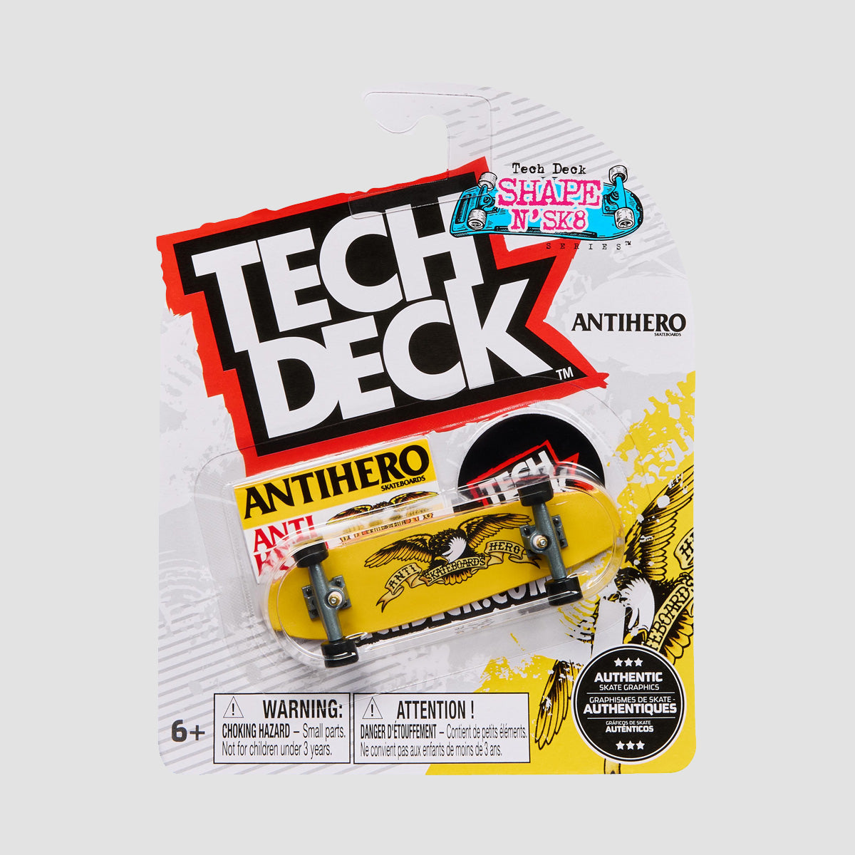 Tech Deck 96mm Shape N'SK8 Fingerboard Antihero Eagle