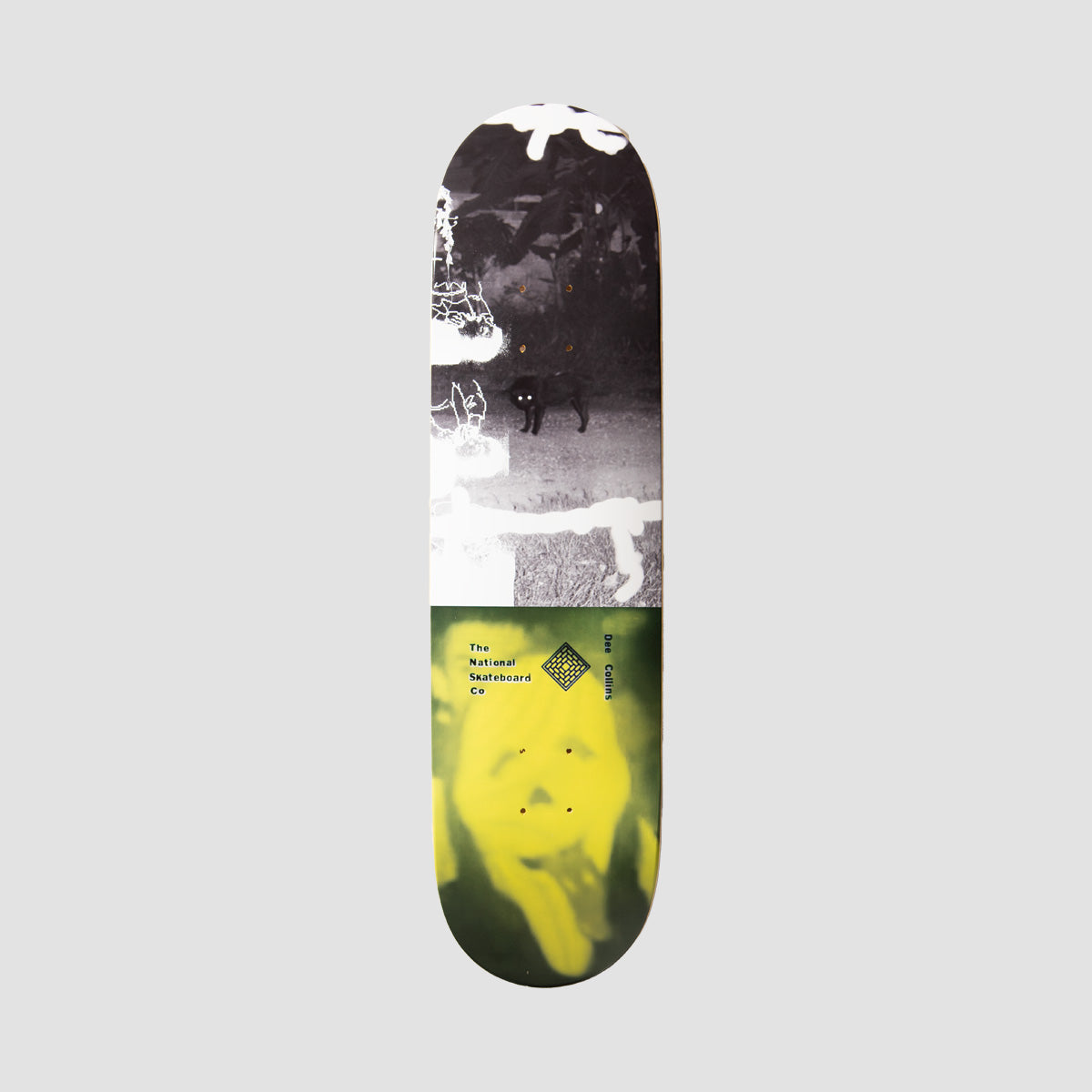 The National Skateboard Co Real Bad Time Dee High Concave Skateboard Deck - 8.25"