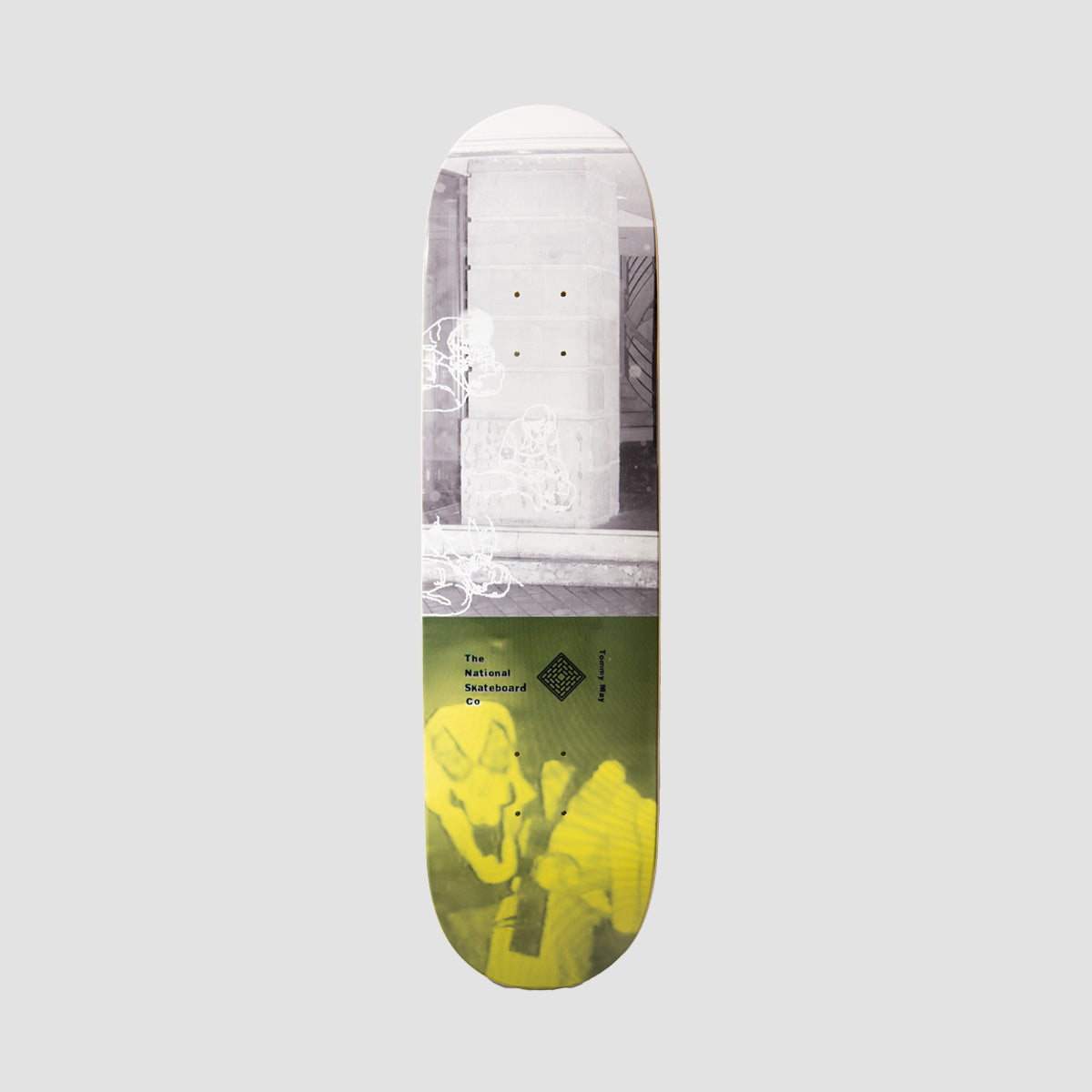 The National Skateboard Co Real Bad Time Tommy High Concave Skateboard Deck - 8.5"