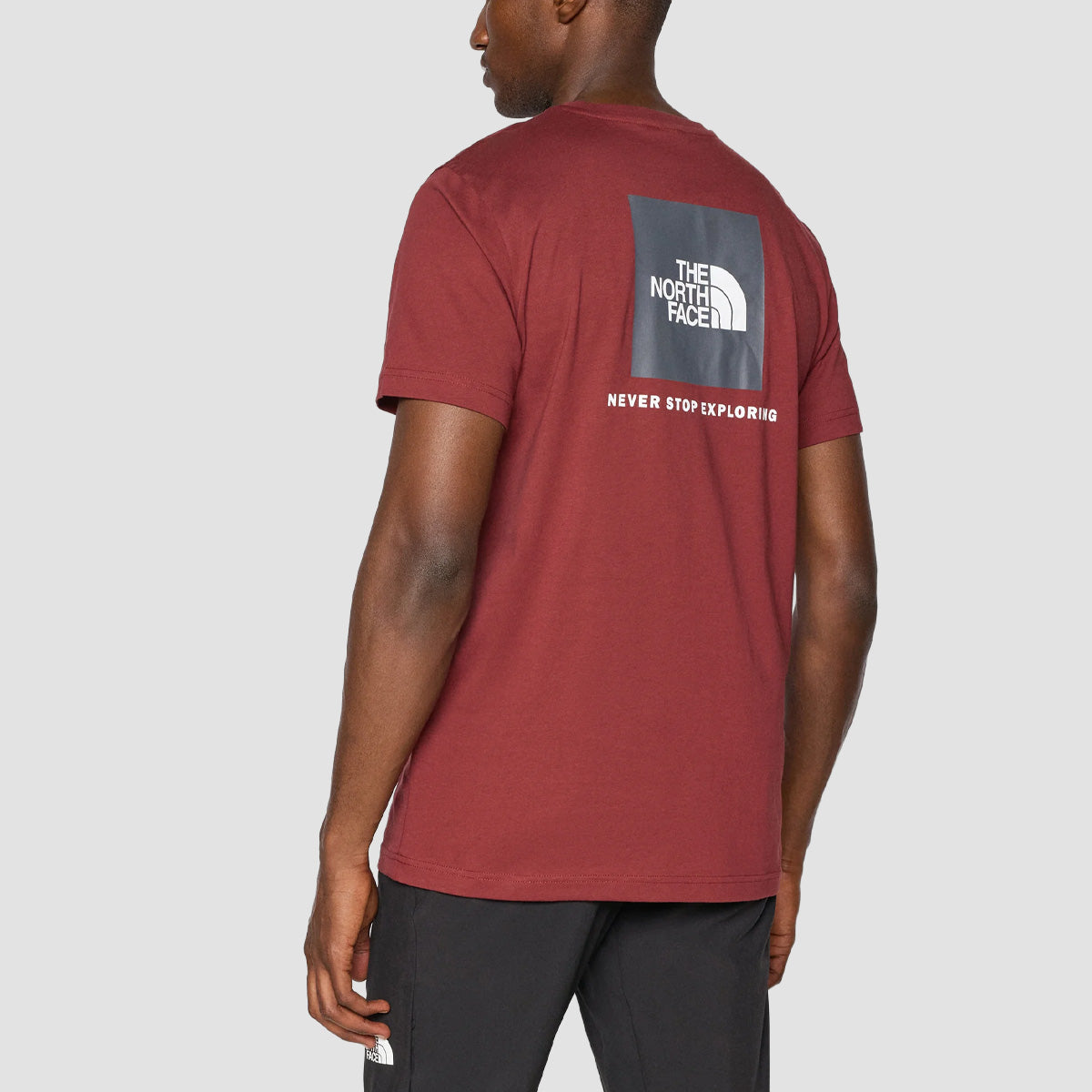 The North Face Box NSE T-Shirt Sumac/Asphalt Grey