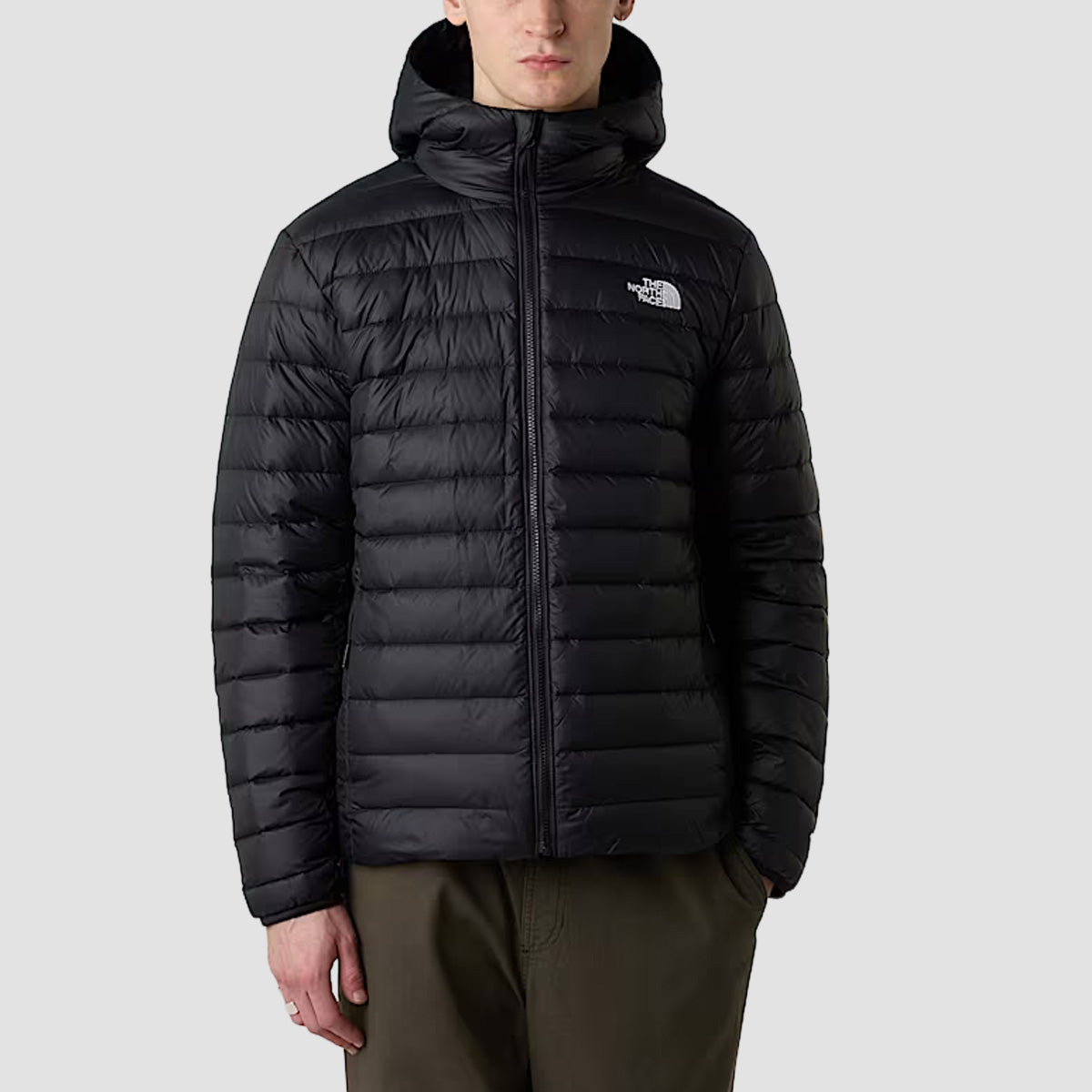 The North Face Classic Down Hooded Jacket TNF Black