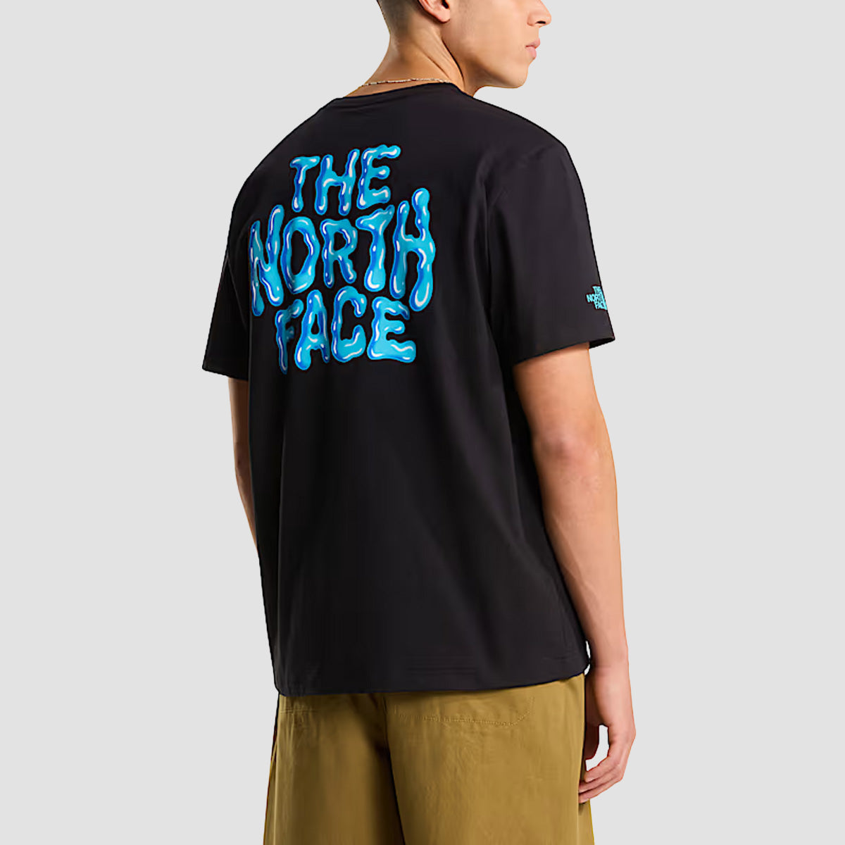 The North Face Drip Logo Relaxed T-Shirt TNF Black