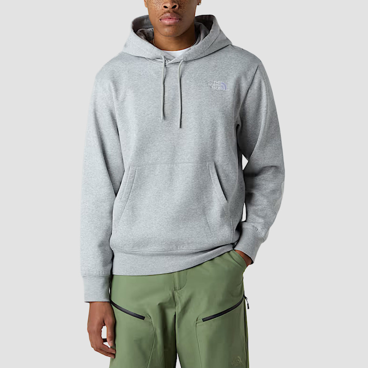 The North Face Essential Relaxed Pullover Hoodie TNF Light Grey Heather