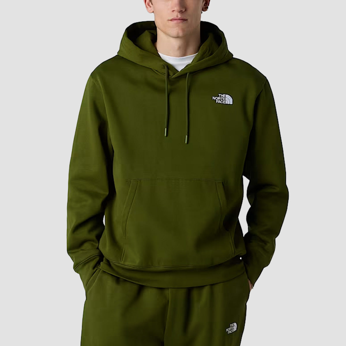 The North Face Essential Relaxed Pullover Hoodie Woodland Green