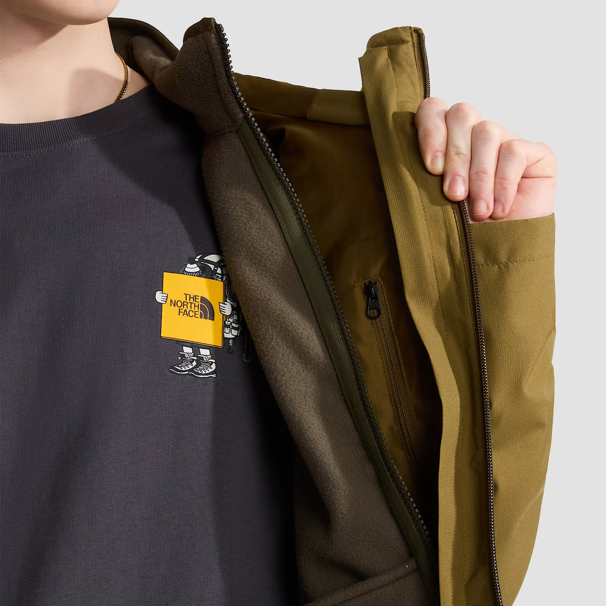 The North Face Quest Triclimate Jacket Caraway Seed/New Taupe