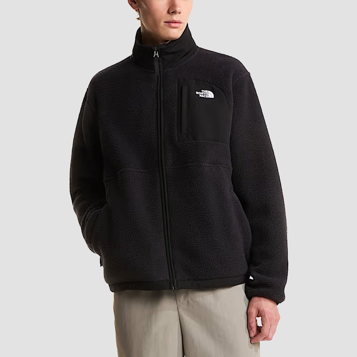 The North Face Yumiori Off Peak Full Zip Fleece Jacket TNF Black