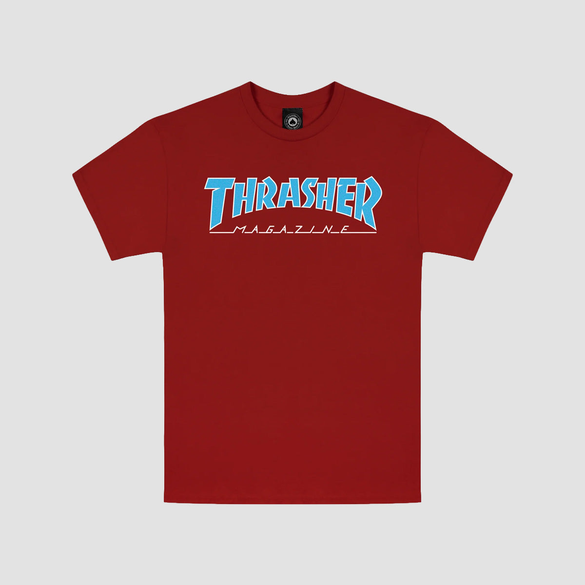 Thrasher Outlined T-Shirt Cardinal