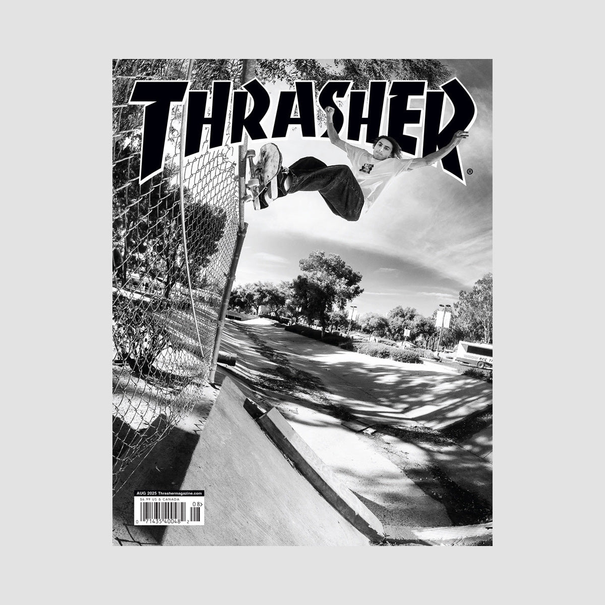 Thrasher Skateboard Magazine August 2025