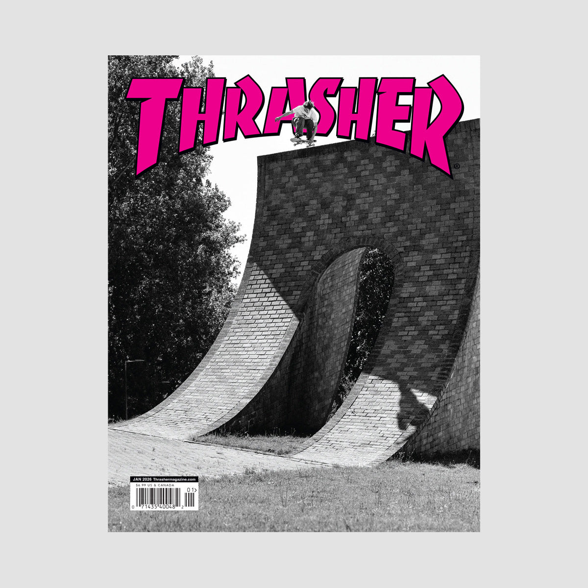 Thrasher Skateboard Magazine January 2026