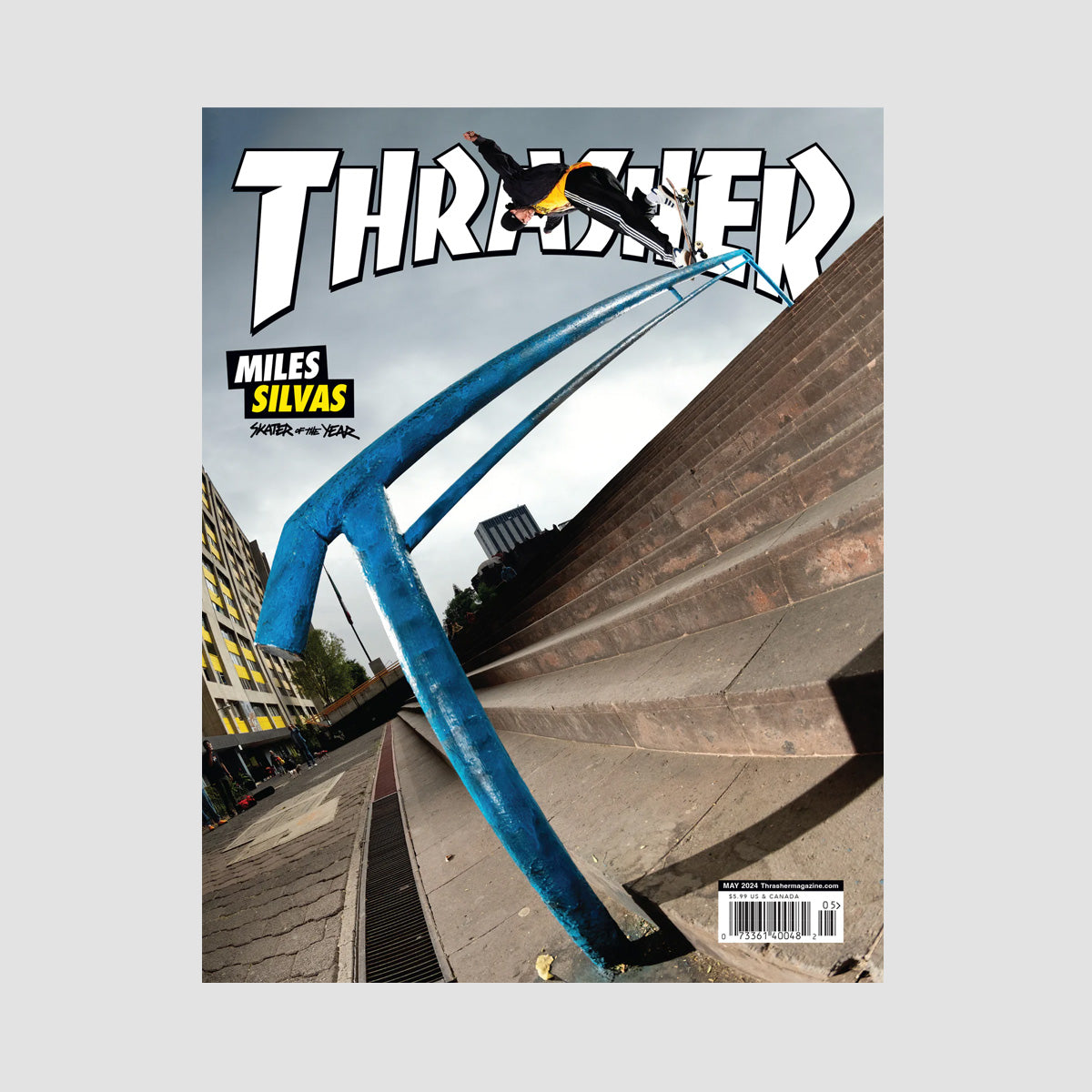 Thrasher Skateboard Magazine May 2024