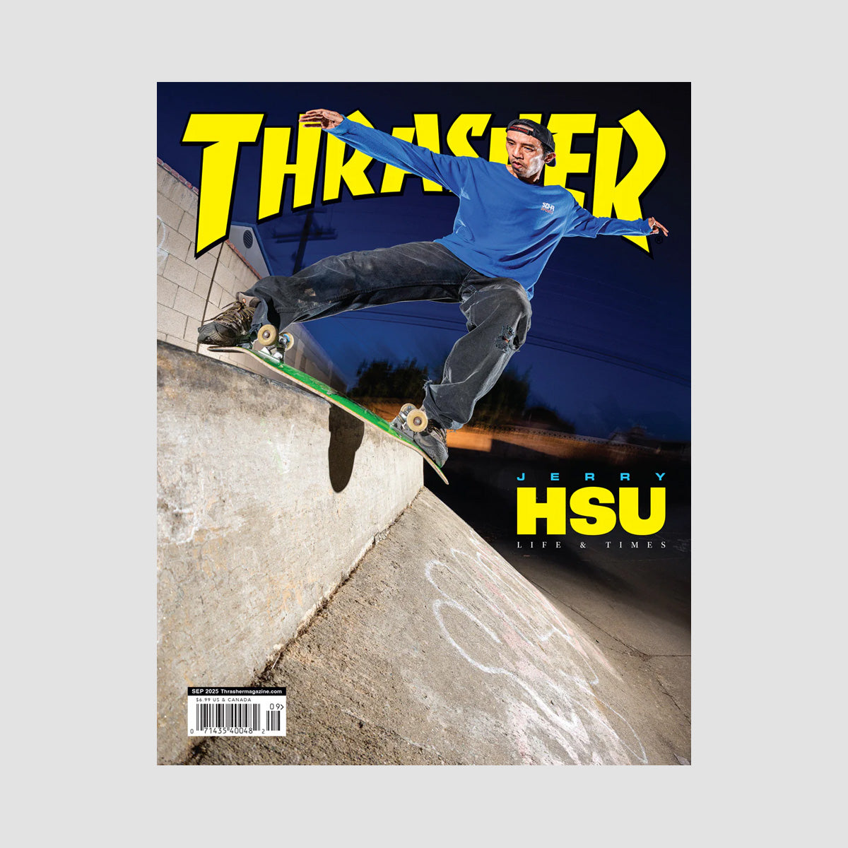 Thrasher Skateboard Magazine September 2025