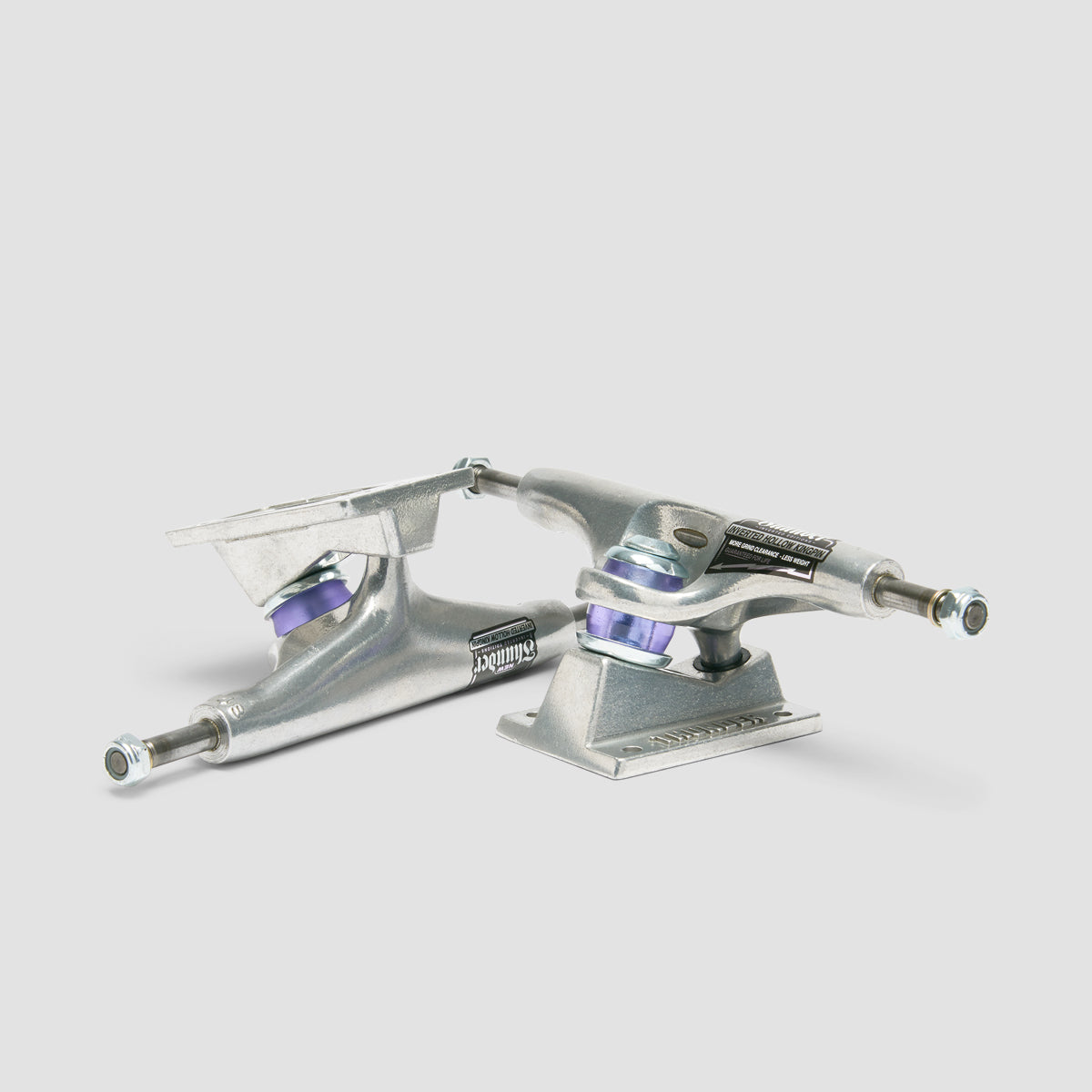 Thunder 148 Inverted Hollow Kingpin Trucks 1 Pair Polished - 8.25"