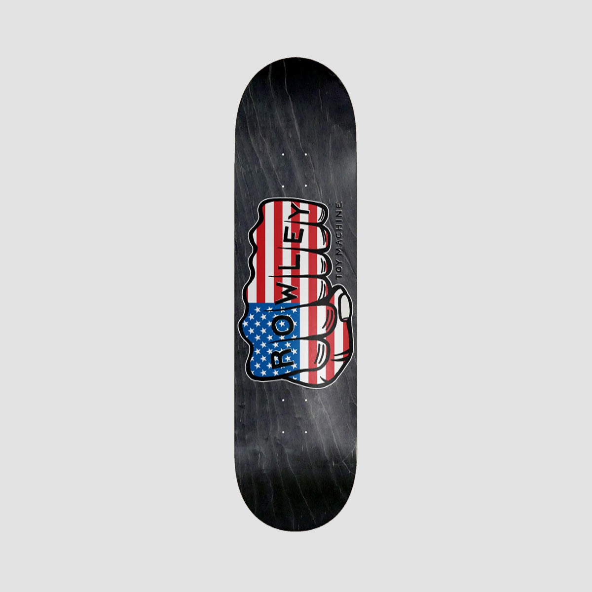 Toy Machine Rowley Old Glory Skateboard Deck Various Stains - 8.5"