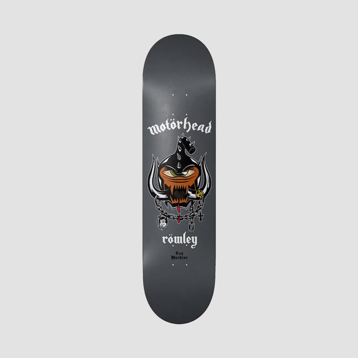 Toy Machine X Motorhead Geoff Rowley Skateboard Deck 8.5"