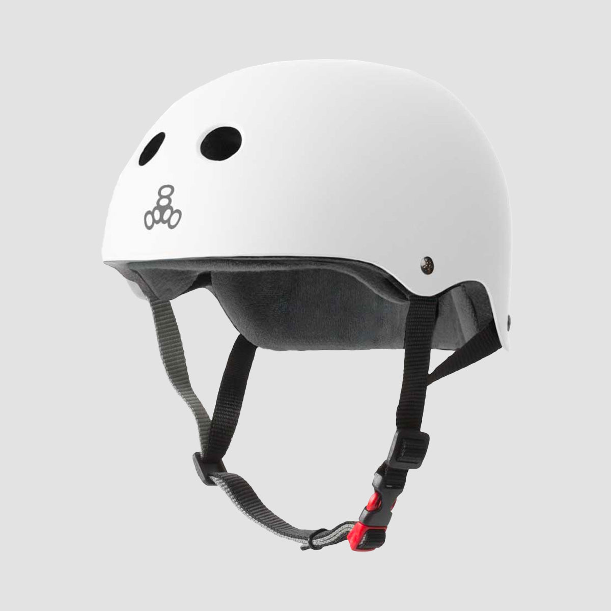 Triple Eight Dual Certified EPS Helmet White