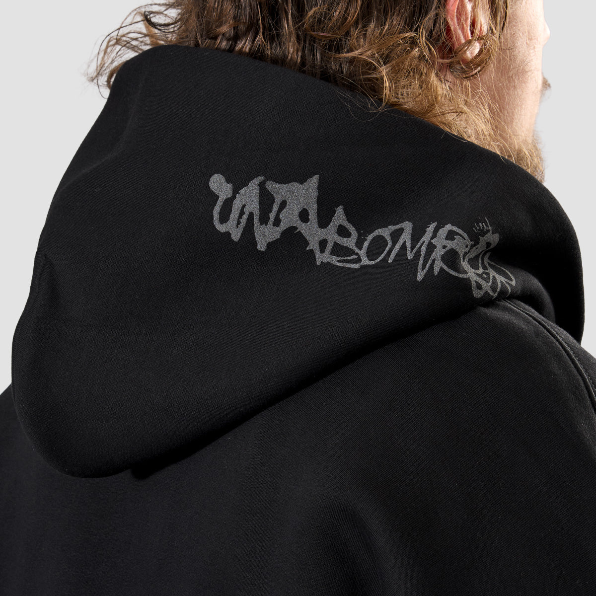 Unabomber Wings Zip Hoodie Black