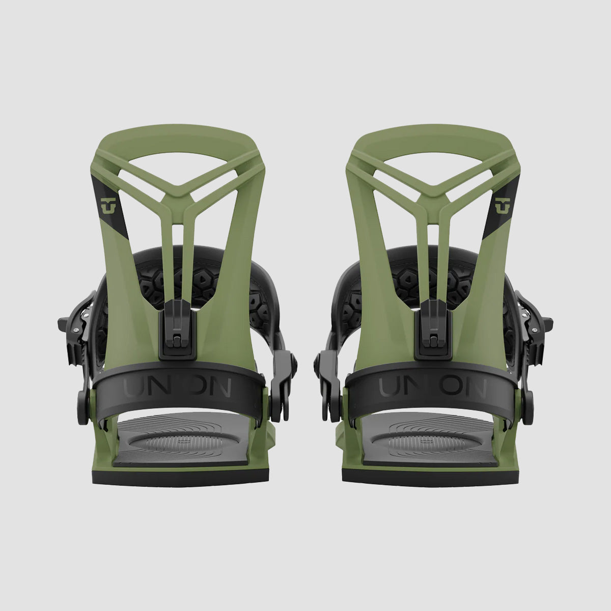 Union Flite Pro 2025 Snowboard Bindings Olive Green