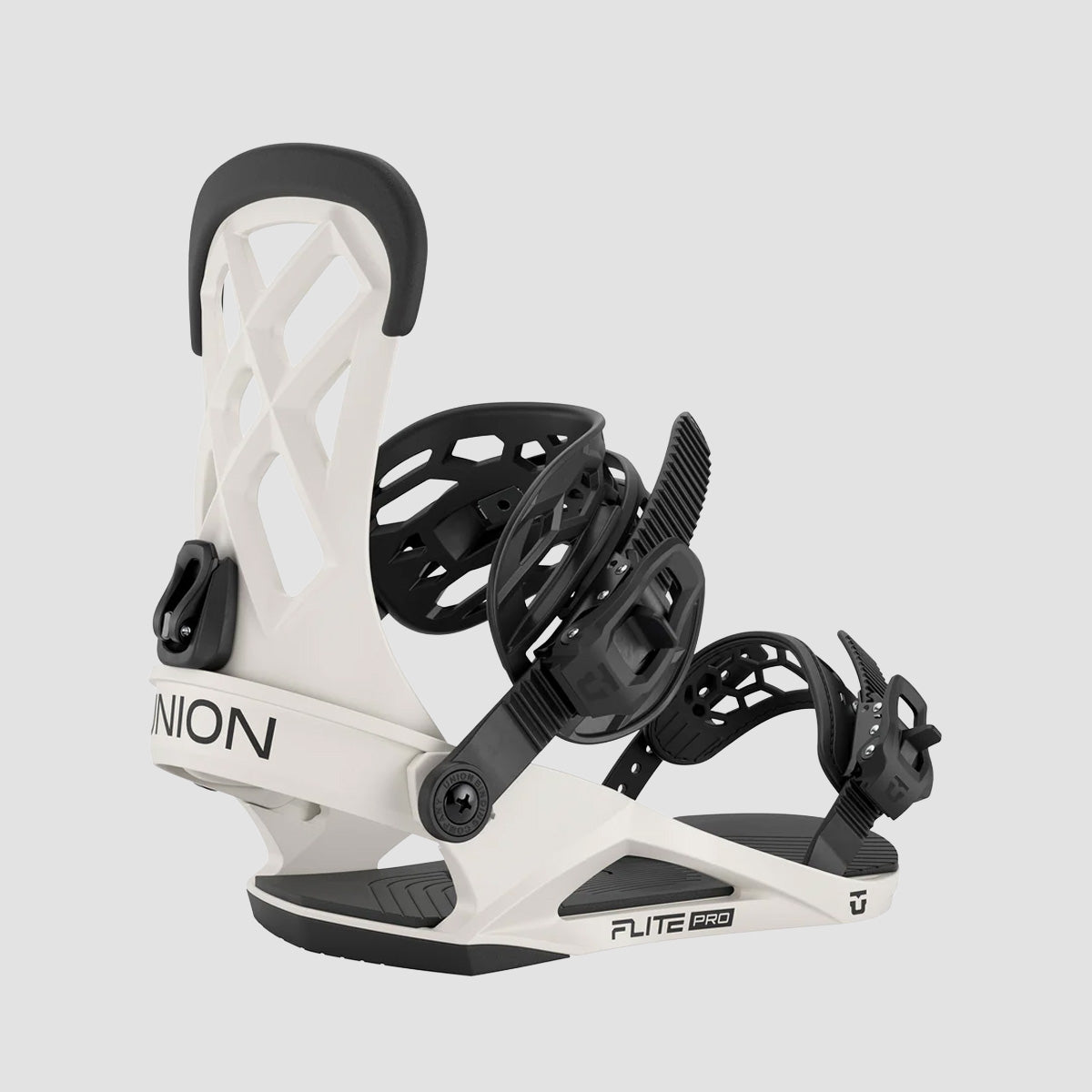 Union Flite Pro Snowboard Bindings Bone