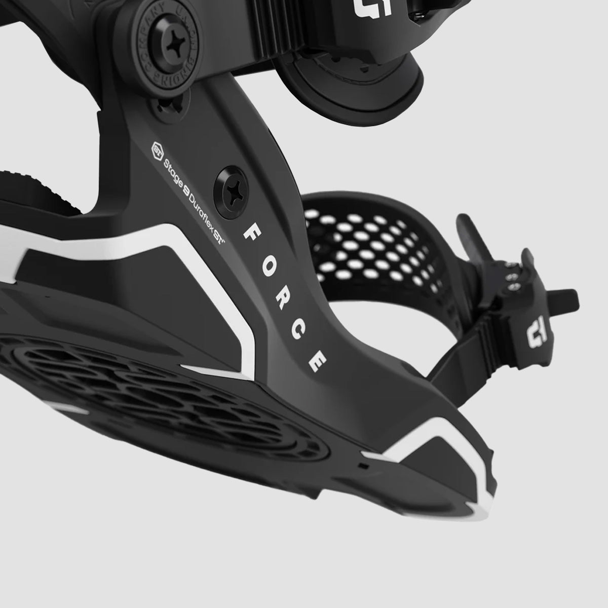 Union Force 2025 Snowboard Bindings Black