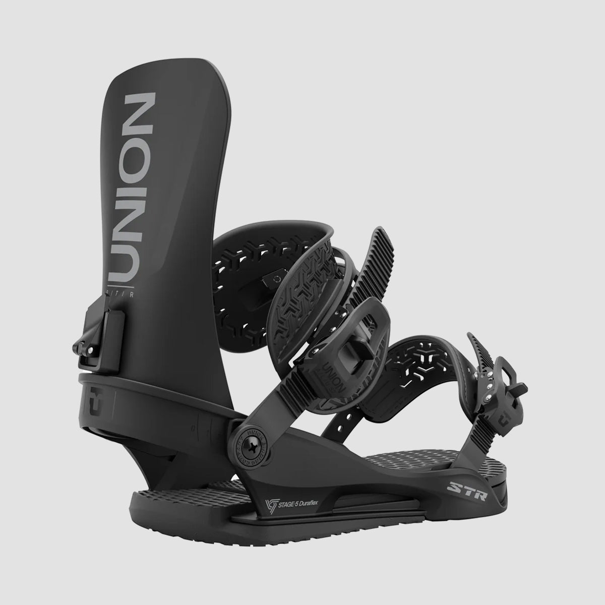 Union STR 2025 Snowboard Bindings Black