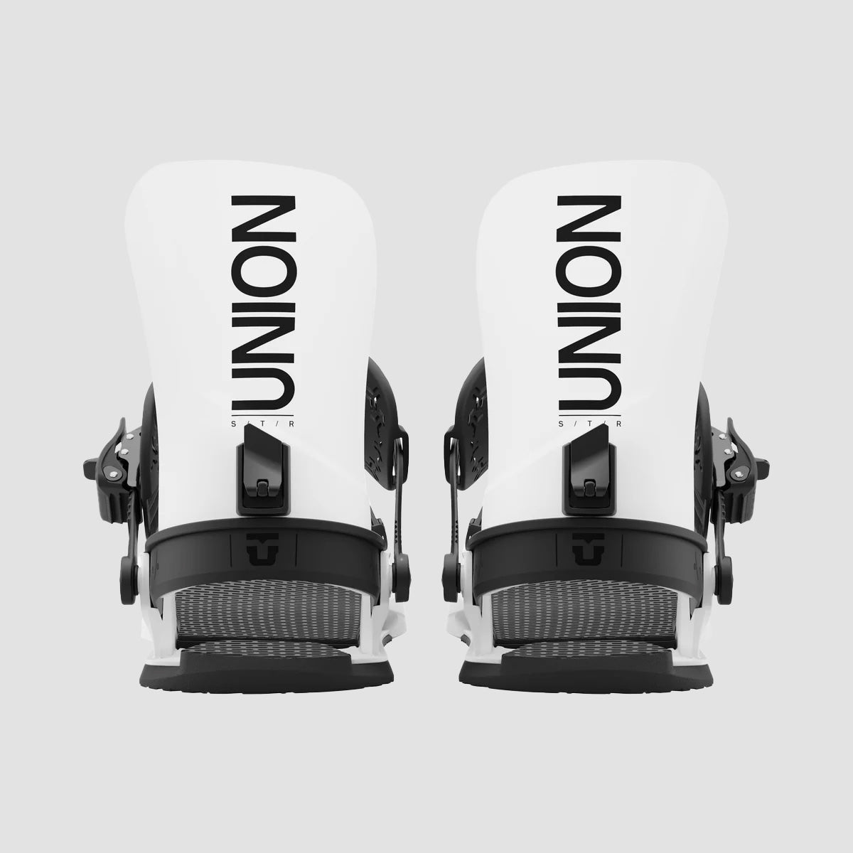 Union STR 2025 Snowboard Bindings White